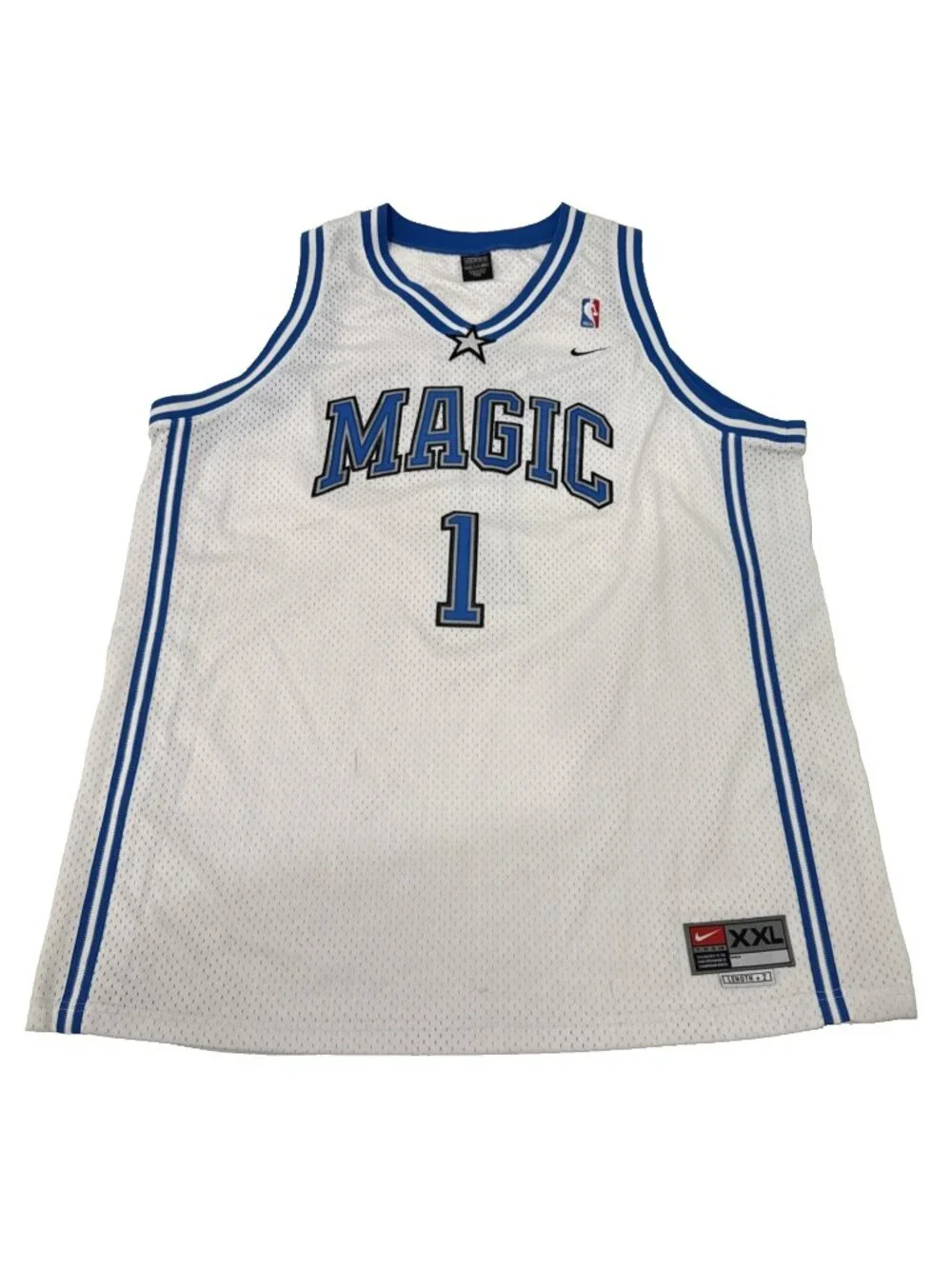 Vintage Nike Tracy McGrady Orlando Magic NBA Basketball Jersey Men’s Size 2XL